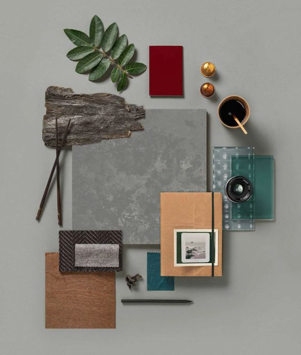 Moodboard Silestone loft collection