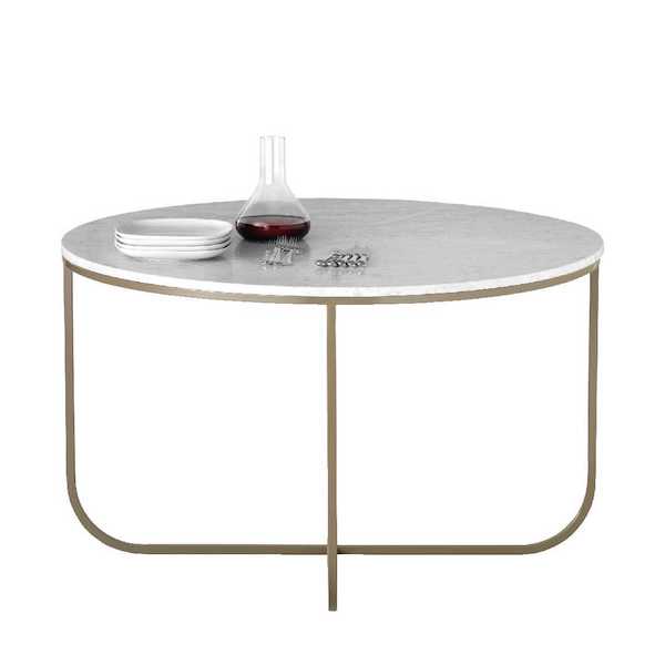 Round Design tables by Swedish Asplund