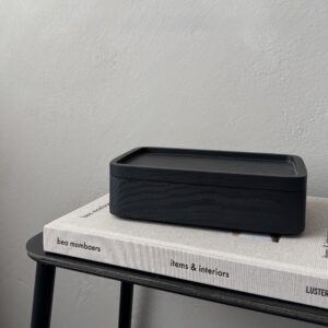 Black Wooden Box & Tray Set – Vincent Van Duysen for Serax