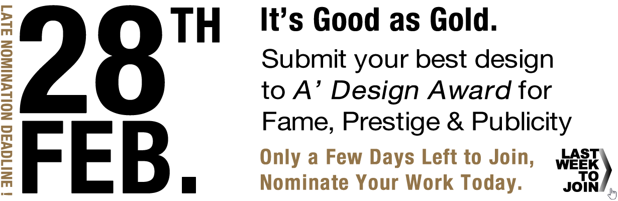 Call for Entries to the A’ International Design Award & Competition