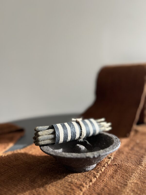 gift set - incense holder with Rue incense - Image 4