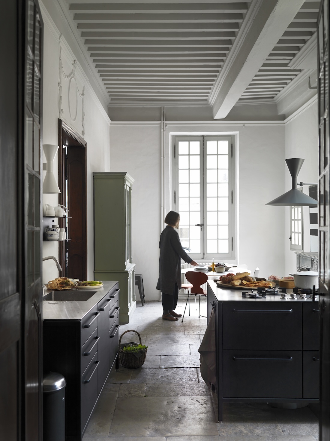 A French townhouse with a VIPP kitchen
