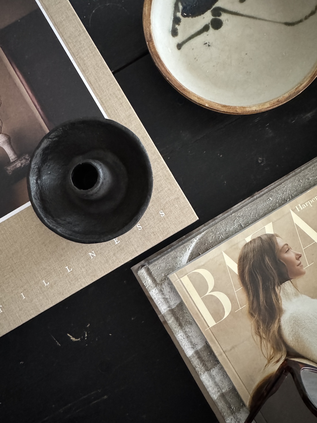 cast iron candle holder available at vosgesparis online store